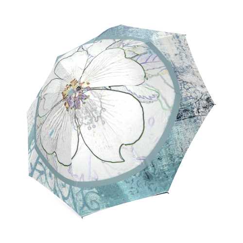 Mint rose Foldable Umbrella (Model U01)
