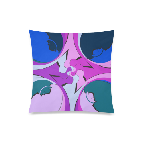 Abstract 24 Custom Zippered Pillow Case 20"x20"(Twin Sides)