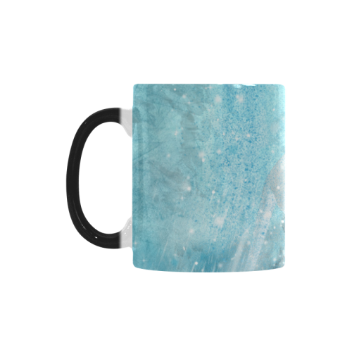 Snowflake Unicorn Custom Morphing Mug