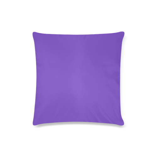 Pink and Purple Pansy Custom Zippered Pillow Case 16"x16" (one side)