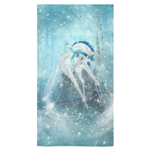 Snowflake Unicorn Bath Towel 30"x56"