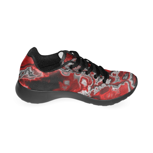 awesome fractal marbled 07 Women’s Running Shoes (Model 020)