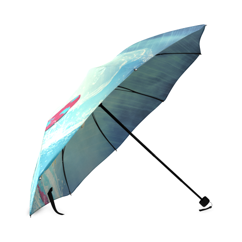 Surfing Alien Foldable Umbrella (Model U01)