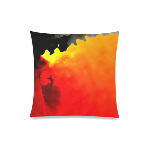 Abstract Fate, fire Custom Zippered Pillow Case 20"x20"(Twin Sides)