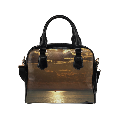 Awesome Sea Scene Shoulder Handbag (Model 1634)
