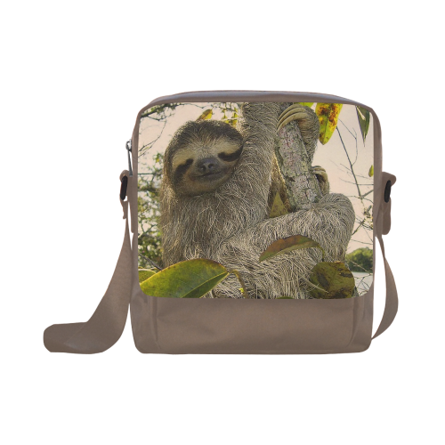 Awesome Animal - Sloth Crossbody Nylon Bags (Model 1633)