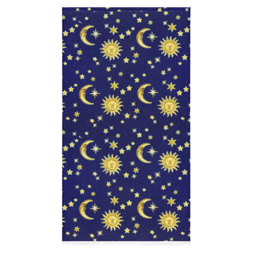 Sun, Moon & Stars Bath Towel 30"x56"