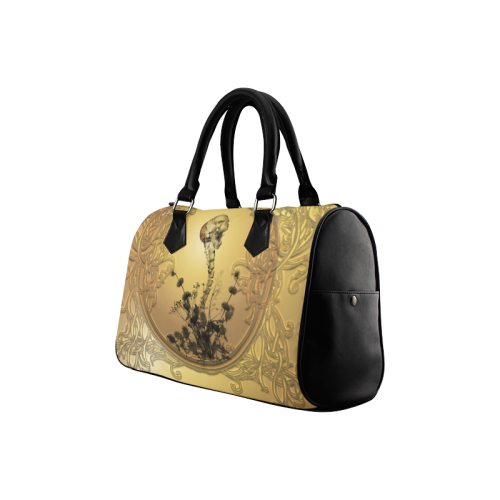 Awesome skull Boston Handbag (Model 1621)