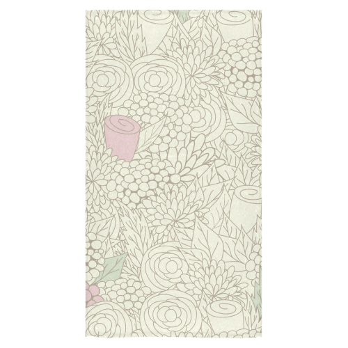 vintage flower pattern Bath Towel 30"x56"