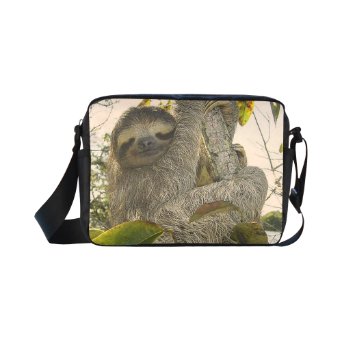 Awesome Animal - Sloth Classic Cross-body Nylon Bags (Model 1632)