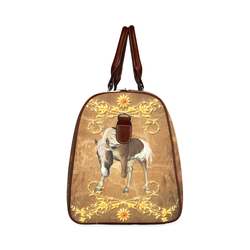 Wonderful horse Waterproof Travel Bag/Large (Model 1639)