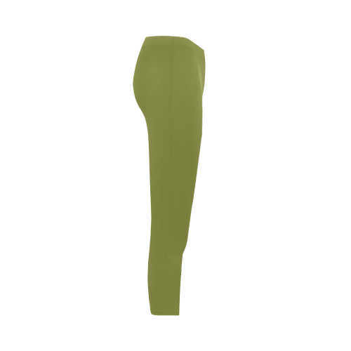 Woodbine Color Accent Capri Legging (Model L02)