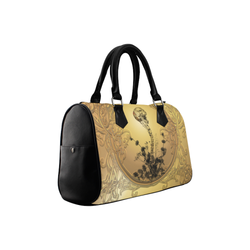 Awesome skull Boston Handbag (Model 1621)