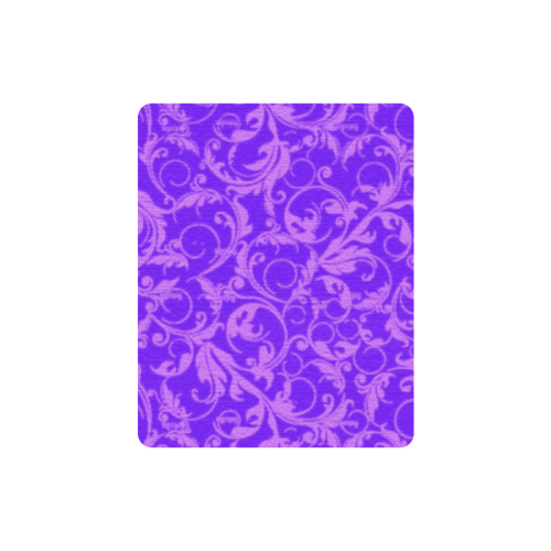 Vintage Swirls Amethyst Ultraviolet Purple Rectangle Mousepad