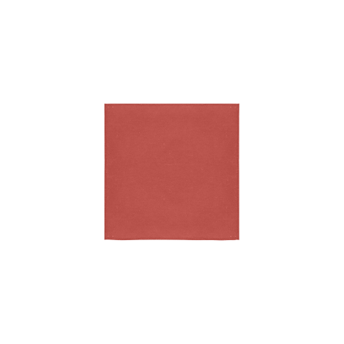 Aurora Red Color Accent Square Towel 13“x13”