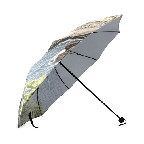 Travel Tenerife, painted Foldable Umbrella (Model U01)