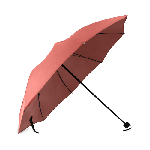 Aurora Red Color Accent Foldable Umbrella (Model U01)