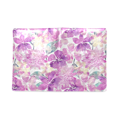 Watercolor Flower Pattern Custom NoteBook B5