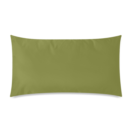 Woodbine Color Accent Rectangle Pillow Case 20"x36"(Twin Sides)