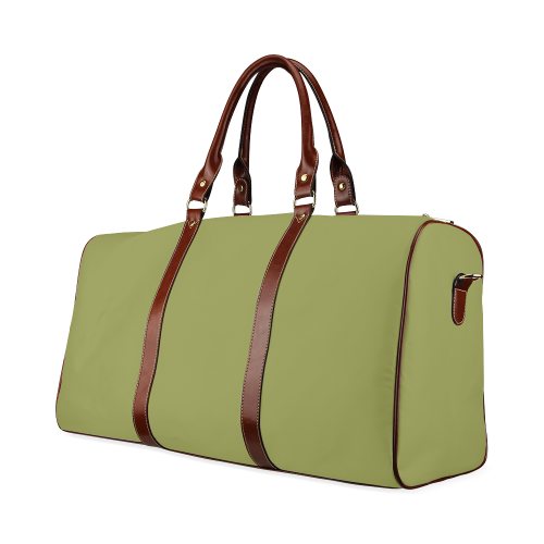 Woodbine Color Accent Waterproof Travel Bag/Large (Model 1639)