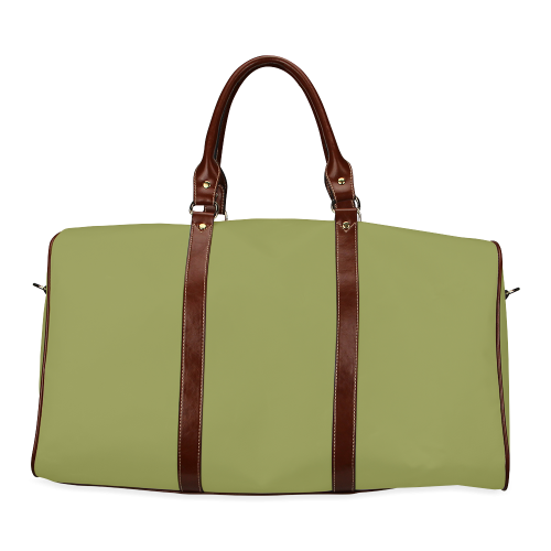 Woodbine Color Accent Waterproof Travel Bag/Large (Model 1639)