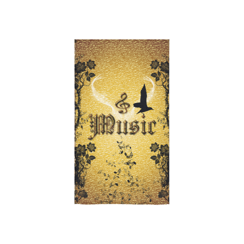 Music, decorative clef Custom Towel 16"x28"