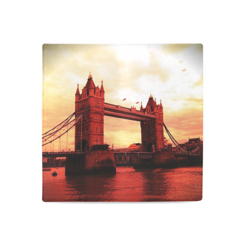 Travel-London Tower Bridge Women's Leather Wallet (Model 1611)