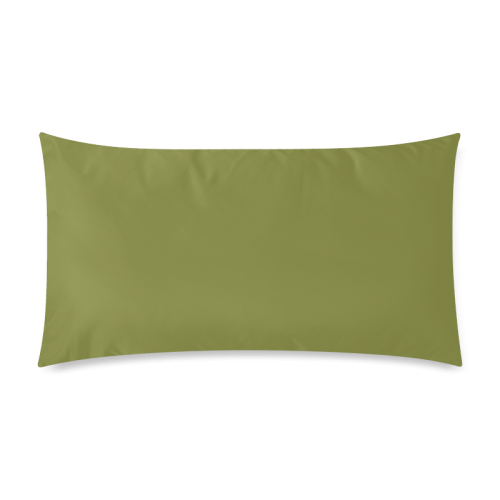 Woodbine Color Accent Rectangle Pillow Case 20"x36"(Twin Sides)