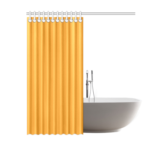 Radiant Yellow Color Accent Shower Curtain 60"x72"