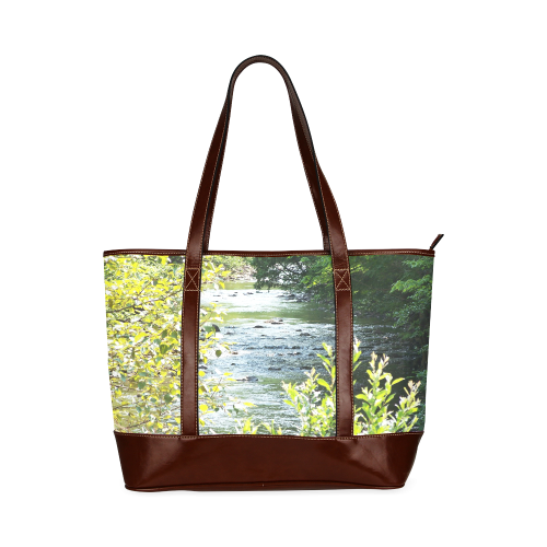 River Runs Through It Tote Handbag (Model 1642)