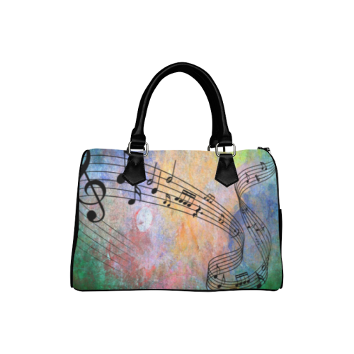 abstract music Boston Handbag (Model 1621)