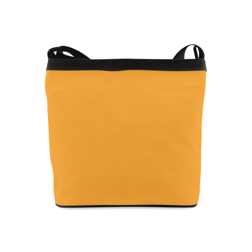 Radiant Yellow Color Accent Crossbody Bags (Model 1613)