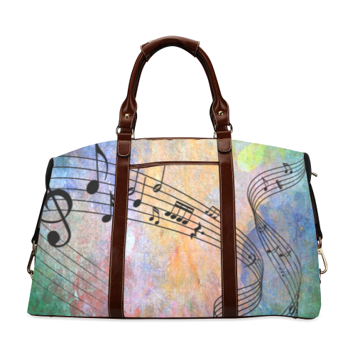 abstract music Classic Travel Bag (Model 1643)