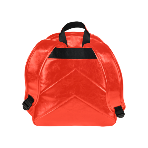 sparkling hearts, red Multi-Pockets Backpack (Model 1636)