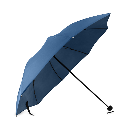 Cool Black Color Accent Foldable Umbrella (Model U01)