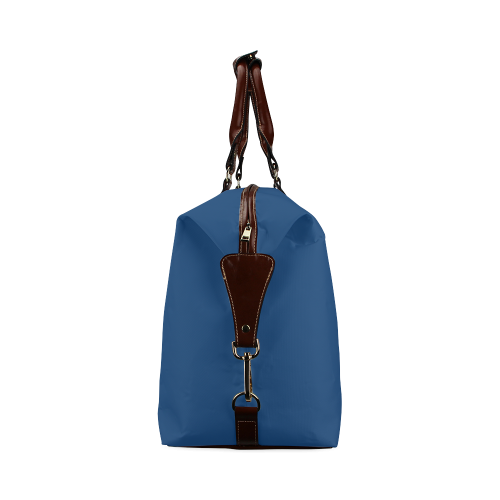 Cool Black Color Accent Classic Travel Bag (Model 1643)