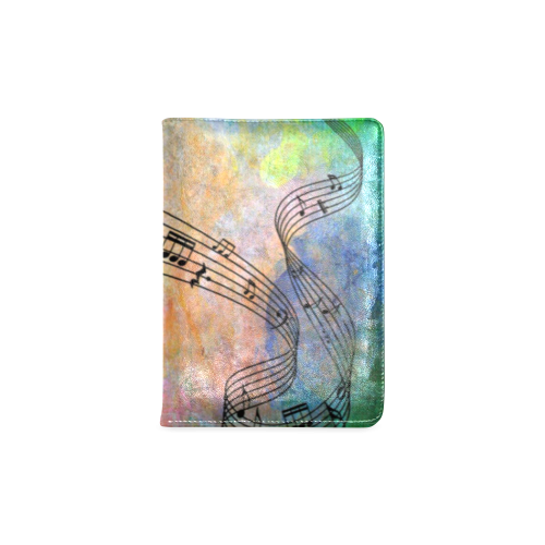 abstract music Custom NoteBook A5
