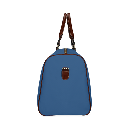 Cool Black Color Accent Waterproof Travel Bag/Large (Model 1639)
