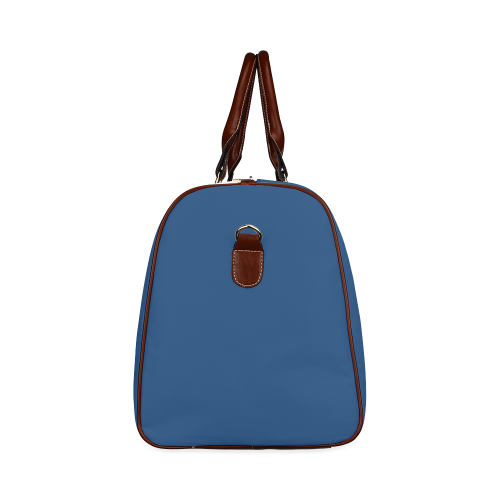 Cool Black Color Accent Waterproof Travel Bag/Large (Model 1639)