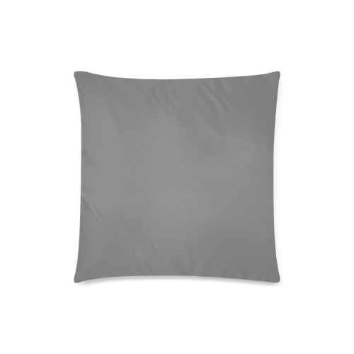 Radiant Yellow Color Accent Custom Zippered Pillow Case 18"x18" (one side)
