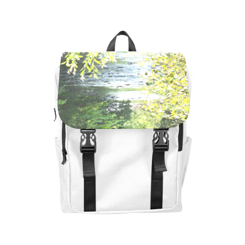 River Runs Through It Casual Shoulders Backpack (Model 1623)
