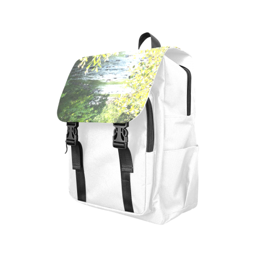 River Runs Through It Casual Shoulders Backpack (Model 1623)