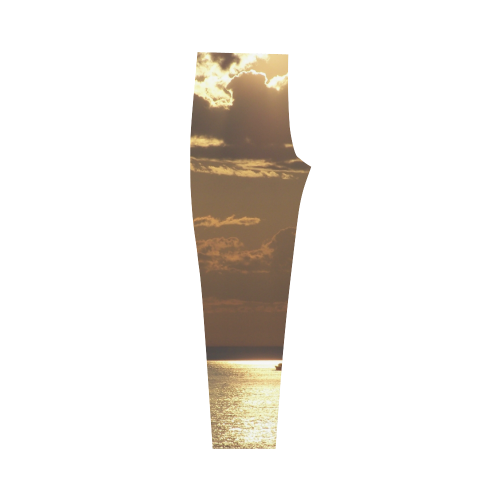 Awesome Sea Scene Capri Legging (Model L02)