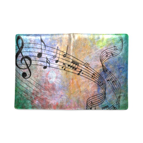 abstract music Custom NoteBook B5