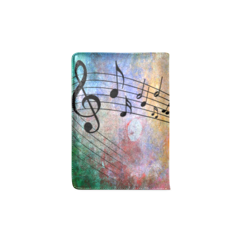 abstract music Custom NoteBook A5