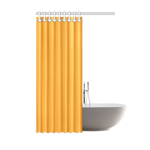 Radiant Yellow Color Accent Shower Curtain 48"x72"