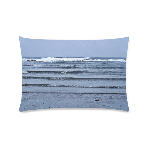 Stairway to the Sea Custom Rectangle Pillow Case 16"x24" (one side)