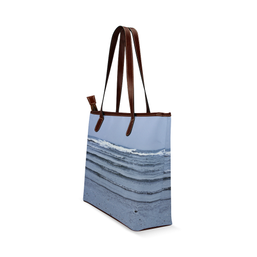 Stairway to the Sea Shoulder Tote Bag (Model 1646)