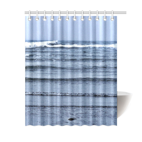 Stairway to the Sea Shower Curtain 60"x72"