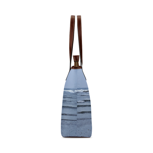 Stairway to the Sea Shoulder Tote Bag (Model 1646)